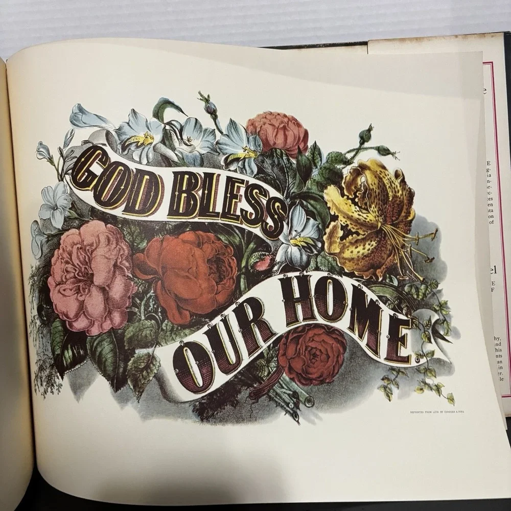 Currier And Ives America Hard Cover 80 Color Prints 1952 Colin Simkin